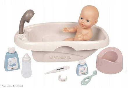 Сюжетно-ролевой набор Smoby Baby Nurse - Набор для ванны Ванна с горшком и аксессуарами 220366