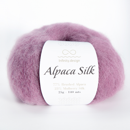 Infinity Design Alpaca Silk  (4622/Сетлый вереск)
