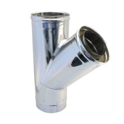 Тройник-сэндвич 135° ф150х250 (439/0,8+оц.) FERRUM