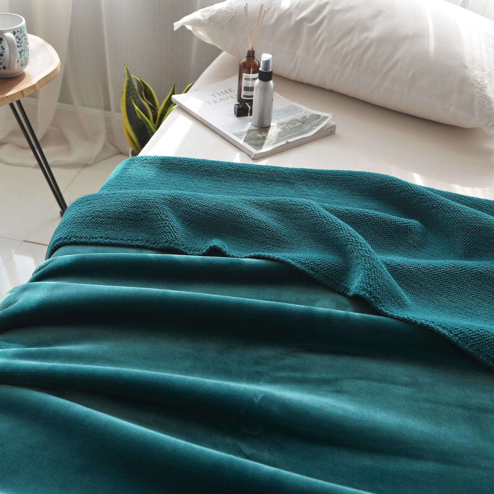 Покрывало 220х240 Sofi De MarkO София морская волна