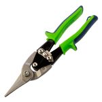 78336 Ножницы по металлу, 250 мм, прямой рез, сталь С55, двухкомпонентные рукоятки СИБРТЕХ