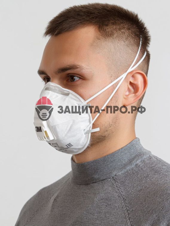 Респиратор 3M 8112, FFP1, с клапаном выдоха
