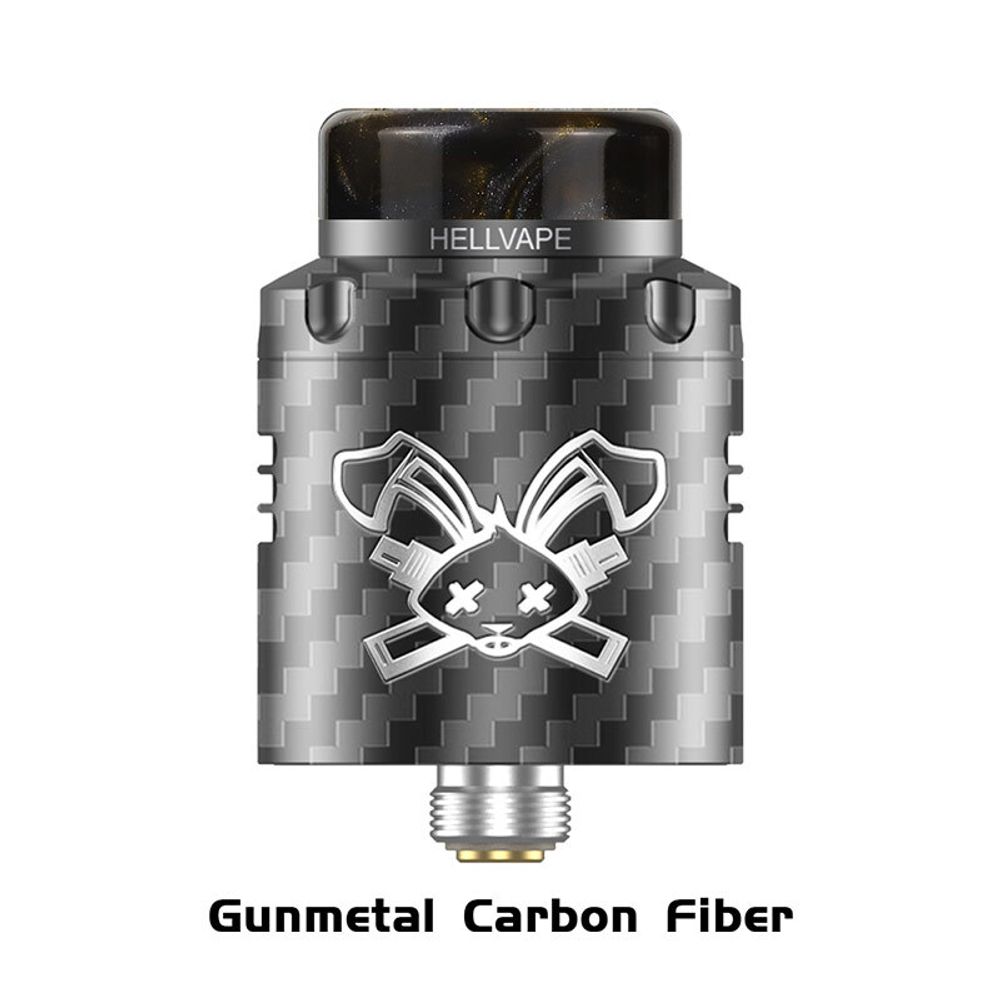 Дрипка Hellvape Dead Rabbit 3 RDA - Gunmetal Carbon Fiber Дрипка Hellvape Dead Rabbit 3 RDA - Gunmetal Carbon Fiber