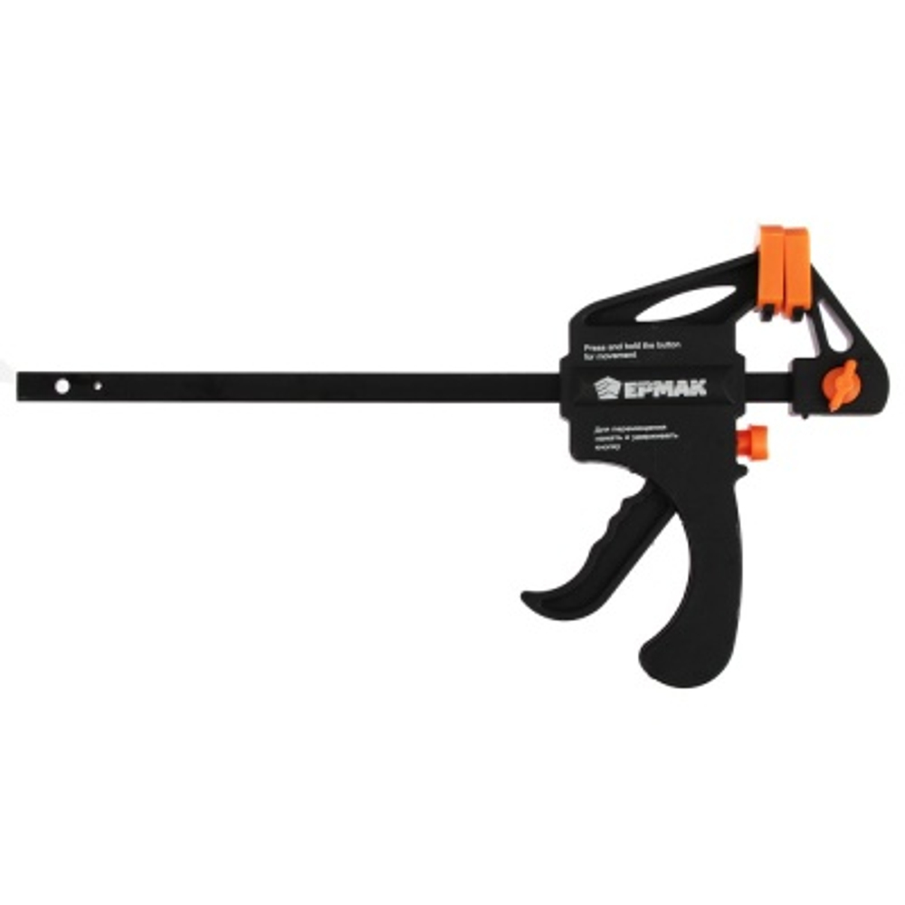 Струбцина универсальная F-образная 150*265*45мм пластмассовый корпус ЕРМАК (96шт/уп)