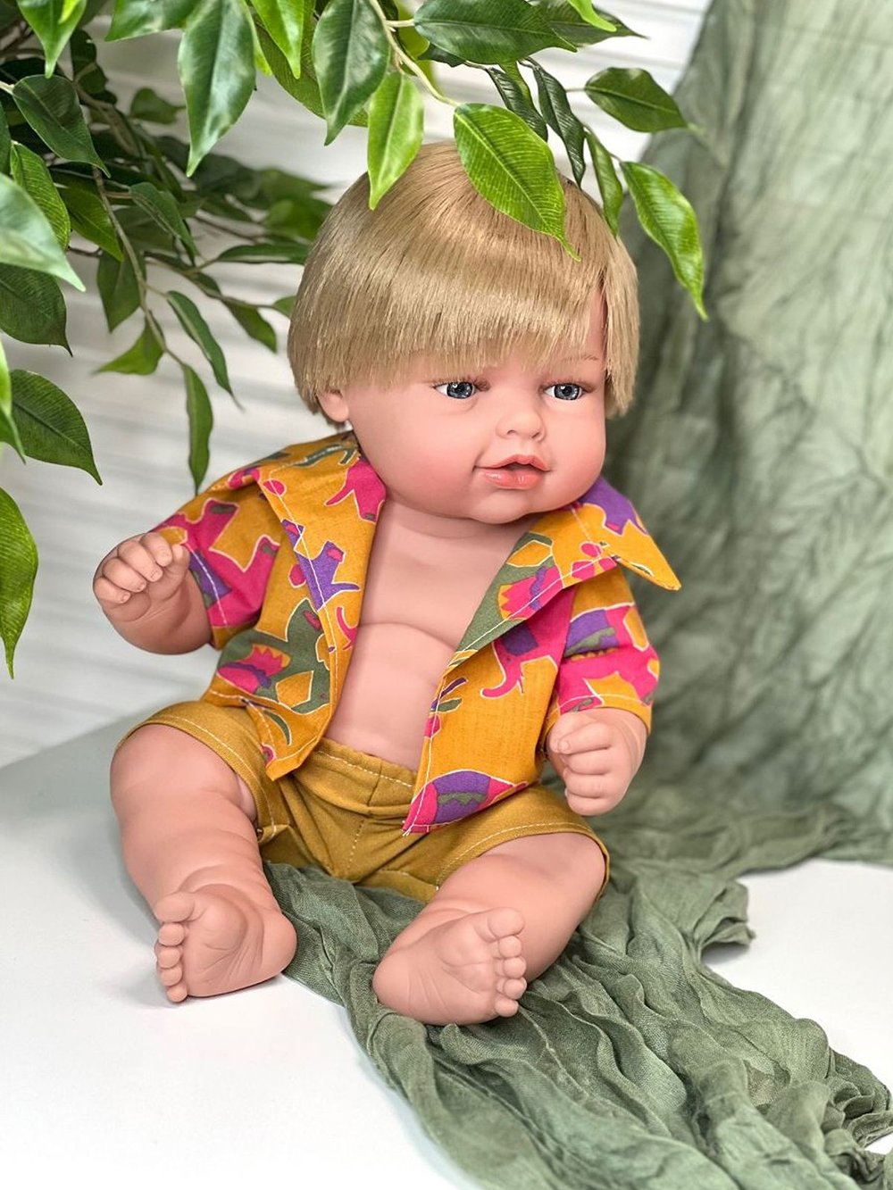 Кукла Manolo Dolls виниловая Leo 45см в пакете (8299)