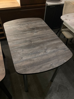 Стол разд пластиковый подстолье прямое хром пояс венге сосна пандероса