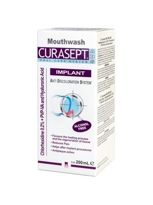 CURASEPT ADS IMPLANT MOUTHWASH Ополаскиватель для имплантов хлоргексидин диглюконат 0,20% , 200 мл