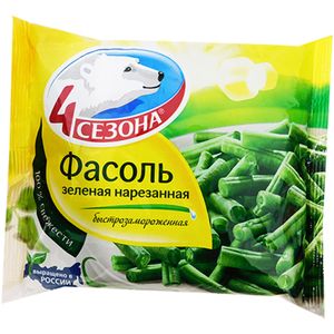ФАСОЛЬ СТРУЧКОВАЯ ЗЕЛЕНАЯ 400ГР 4СЕЗОНА