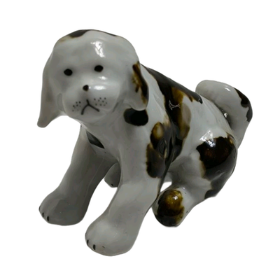 Фарфоровая статуэтка "Щенок" Япония