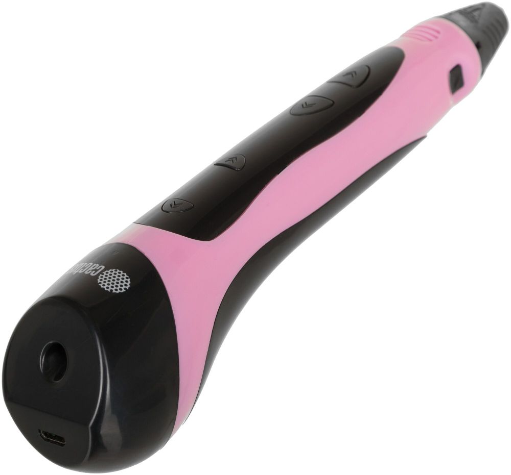 Ручка 3D Cactus CS-3D-PEN-C-PN PLA ABS LCD розовый