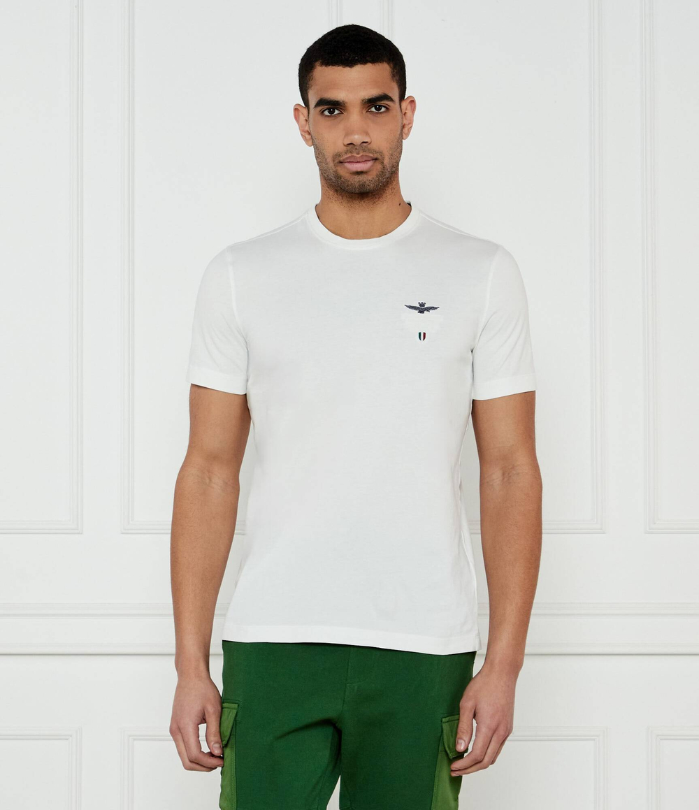 Футболка Aeronautica Militare - белый(TS2377J633)