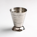 Джиггер с мерными делениями «Металлик», 15/75 мл, нержавеющая сталь, цвет серебристый