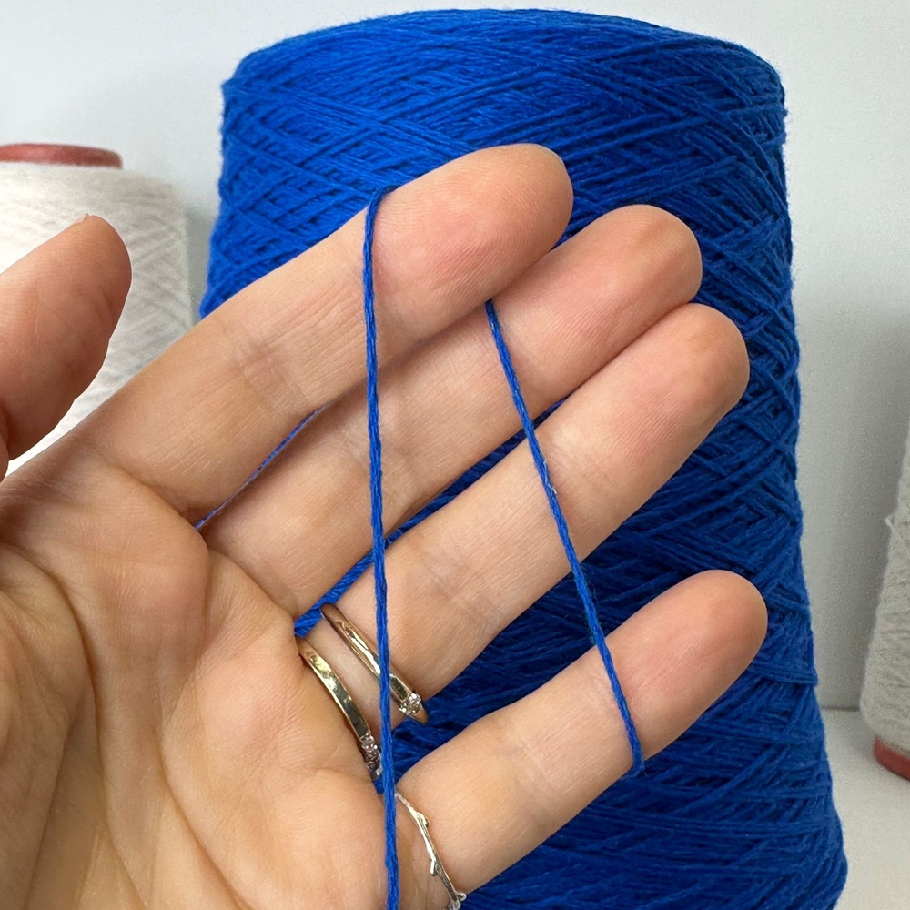 CASHMERE, Art. PCKA839 - CARIAGGI; 100% кашемир; 466м/100гр; col. 723195, цвет: ярко синий; S723