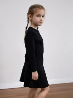 Летний костюм для девочки, свитшот и юбка