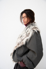 Куртка с эко-мехом FINN