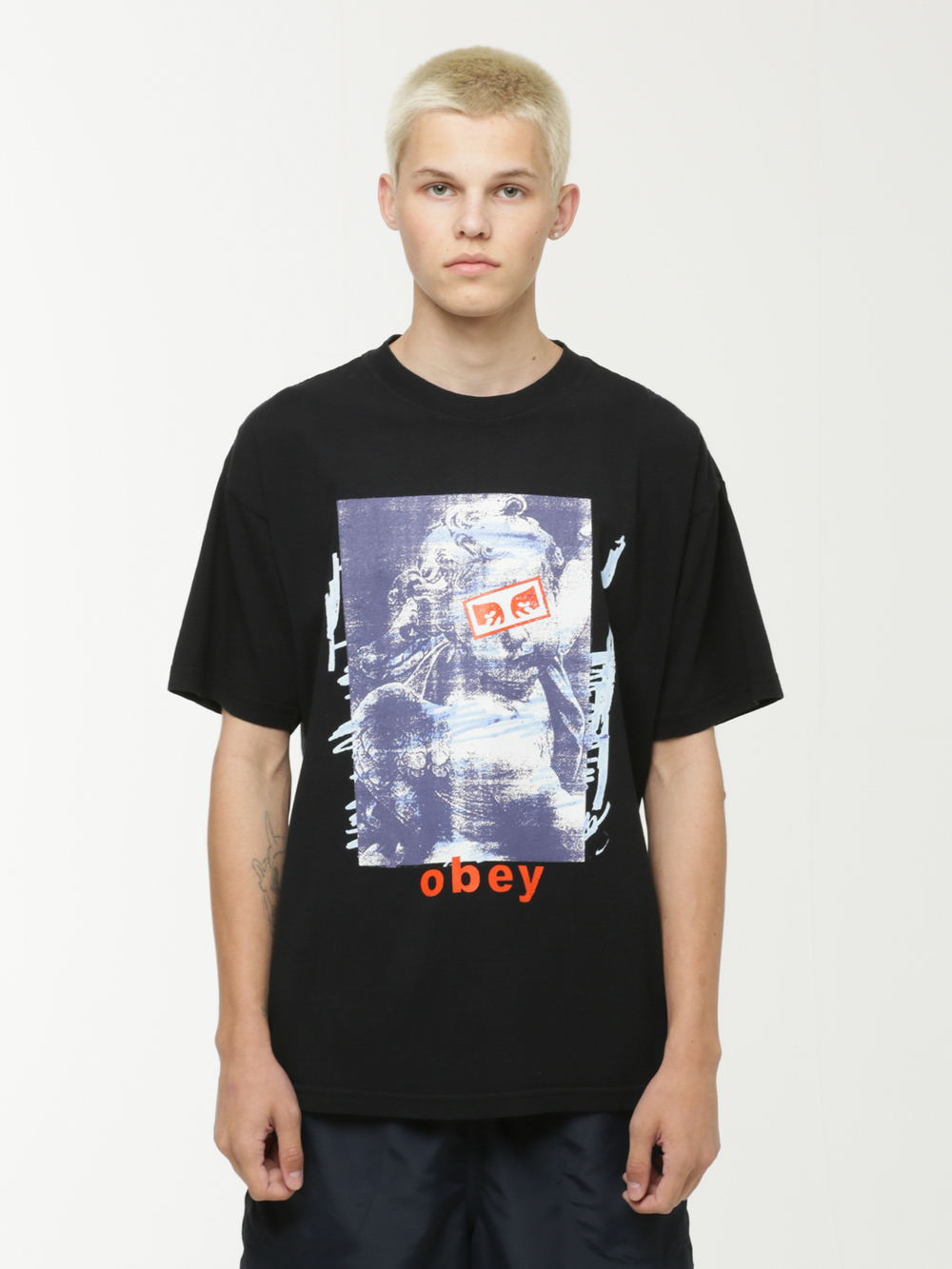 Мужская Футболка Obey Angel Eyes