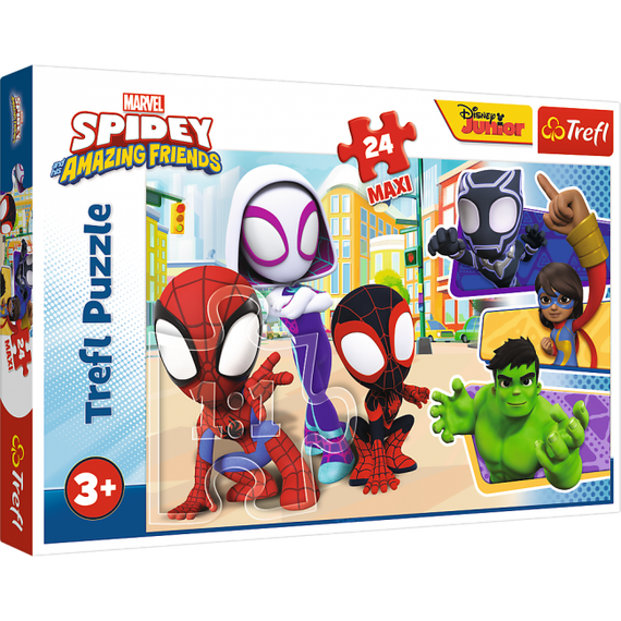 Puzzle - &quot;24 Maxi&quot; - Spidey and his friends / Spidey