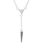 Подвеска из гиппоалергенного сплава со стразами «ЭФОРИЯ», цвет серебро и золото, d-20см/6,5см