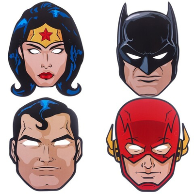 Карнавальная маска Супергерои, в асортименте