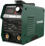 Сварочный аппарат, инверторный FAVOURITE MMA-250A с экраном, 4.5 кВт, электрод до 4 мм, 70% ПВ