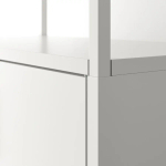 Комбинация шкафов - IKEA TROTTEN/ТРОТТЕН ИКЕА, 173х140 см, белый