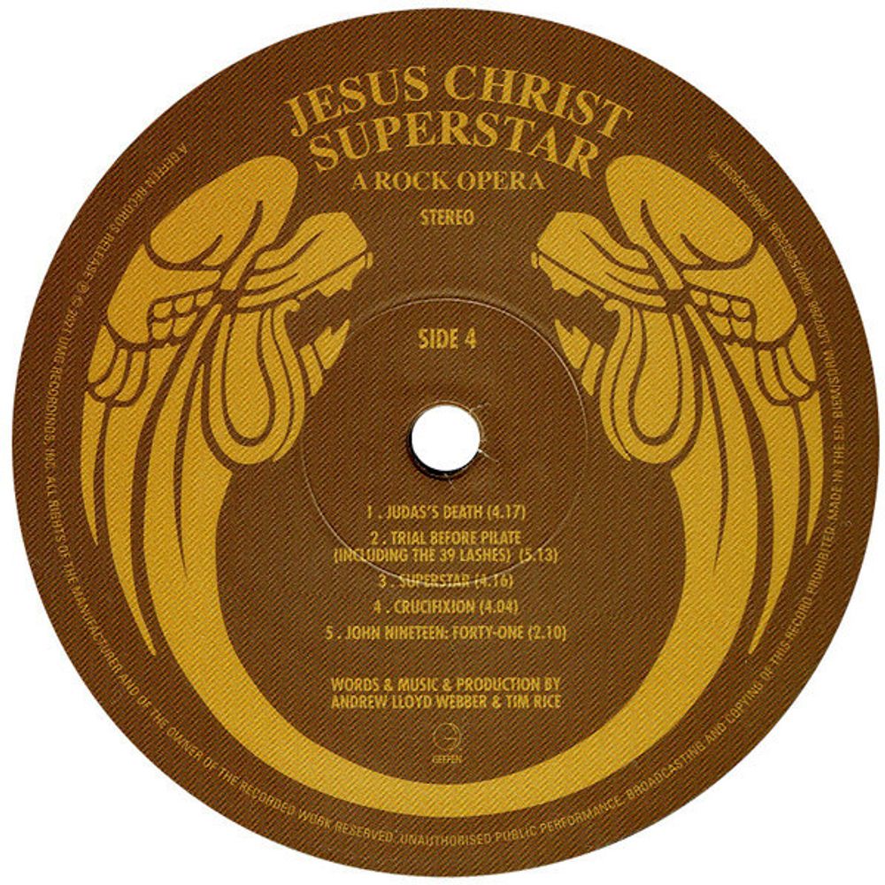 Andrew Lloyd Webber & Tim Rice / Jesus Christ Superstar (50th Anniversary Edition)(2LP)