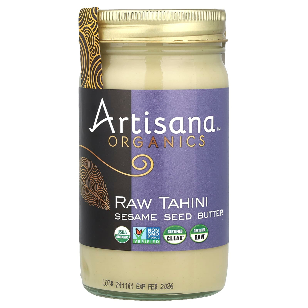 Artisana, Тахини, масло из семян кунжута, 397 г (14 унций)
