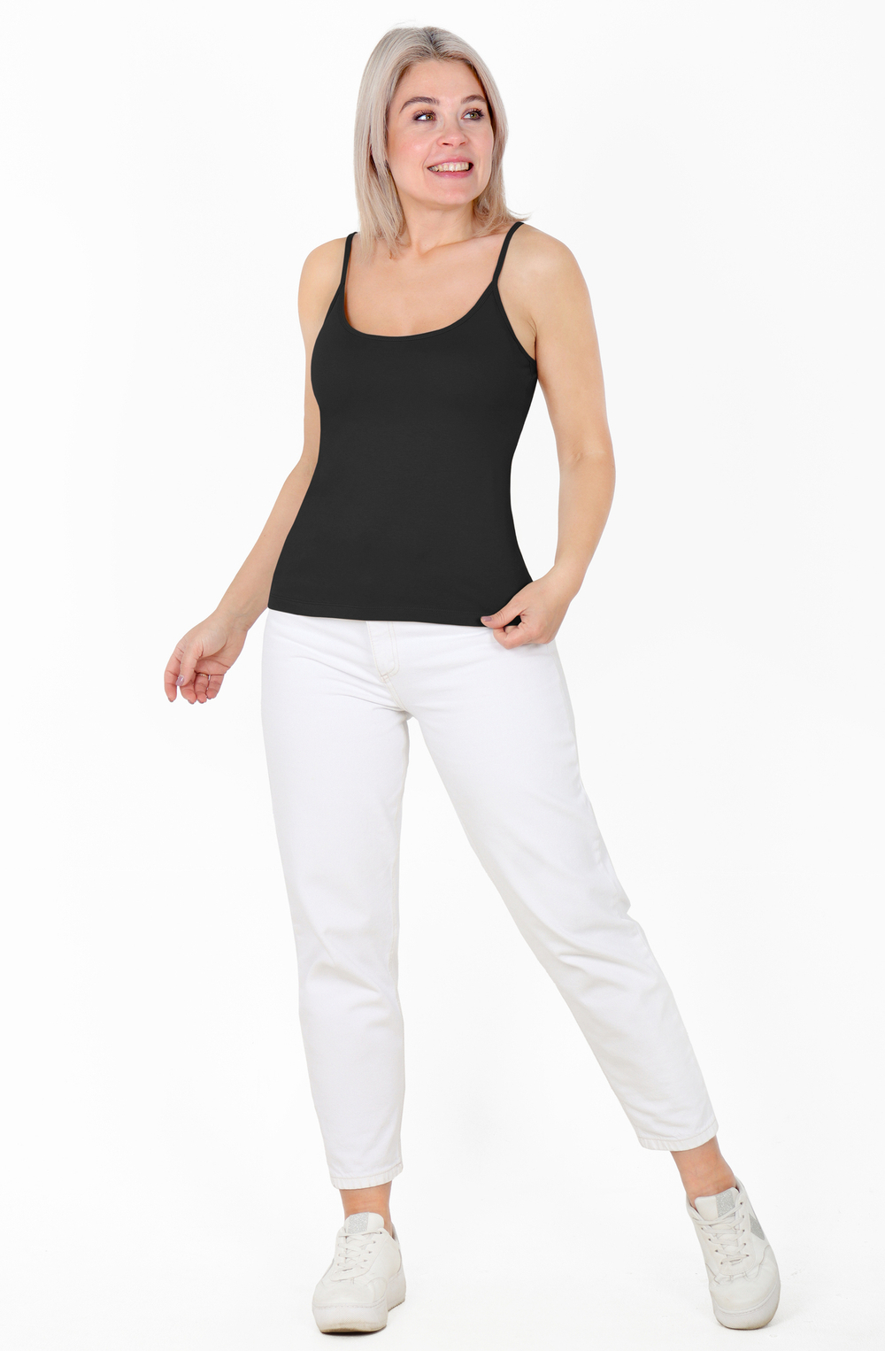 Майка женская "Мия К.Л" Ф-123 бретели (149)