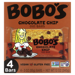 Bobo's Oat Bars, Овсяные батончики с шоколадной крошкой, 4 батончика по 85 г (3 унции)