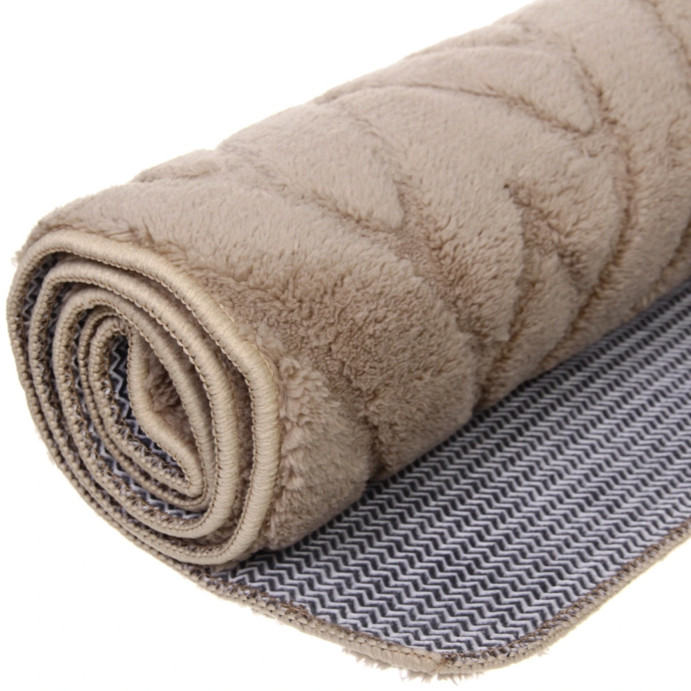 Коврик для ванной 80*120"Медео» бежевый