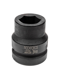 Головка ударная 1'', 26мм (6гр.) RockForce RF-48526
