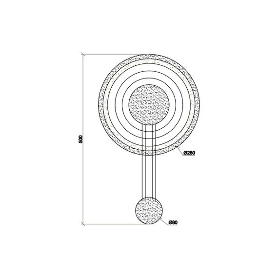 Бра Vele Luce Rome VL5754W01