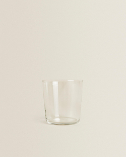 Zara Home стакан из стекла, цвет прозрачный, 9 см · 6297/561