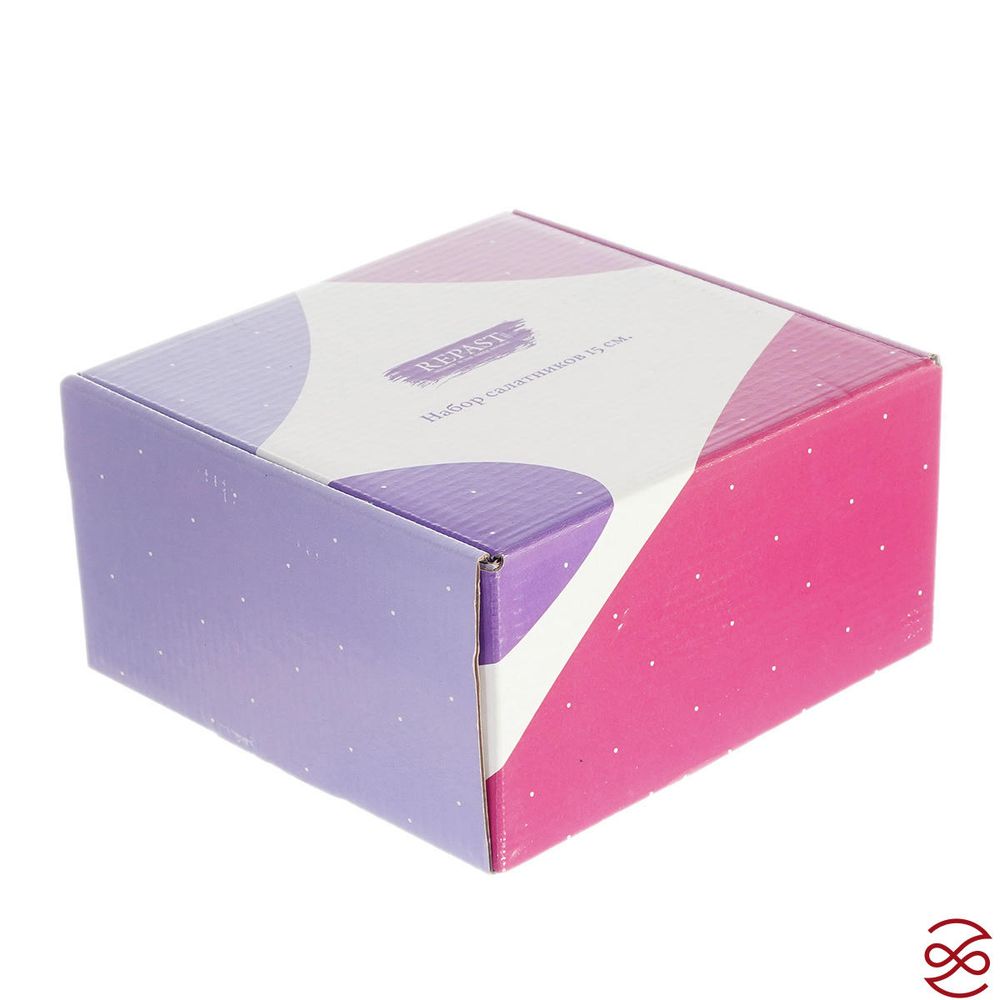 Набор салатников 15 см Repast Свадебный узор (6 шт)