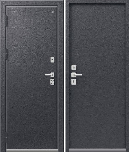 Входная дверь Центурион ТЕРМО Т-3 Антрацит муар - Антрацит муар (2025)