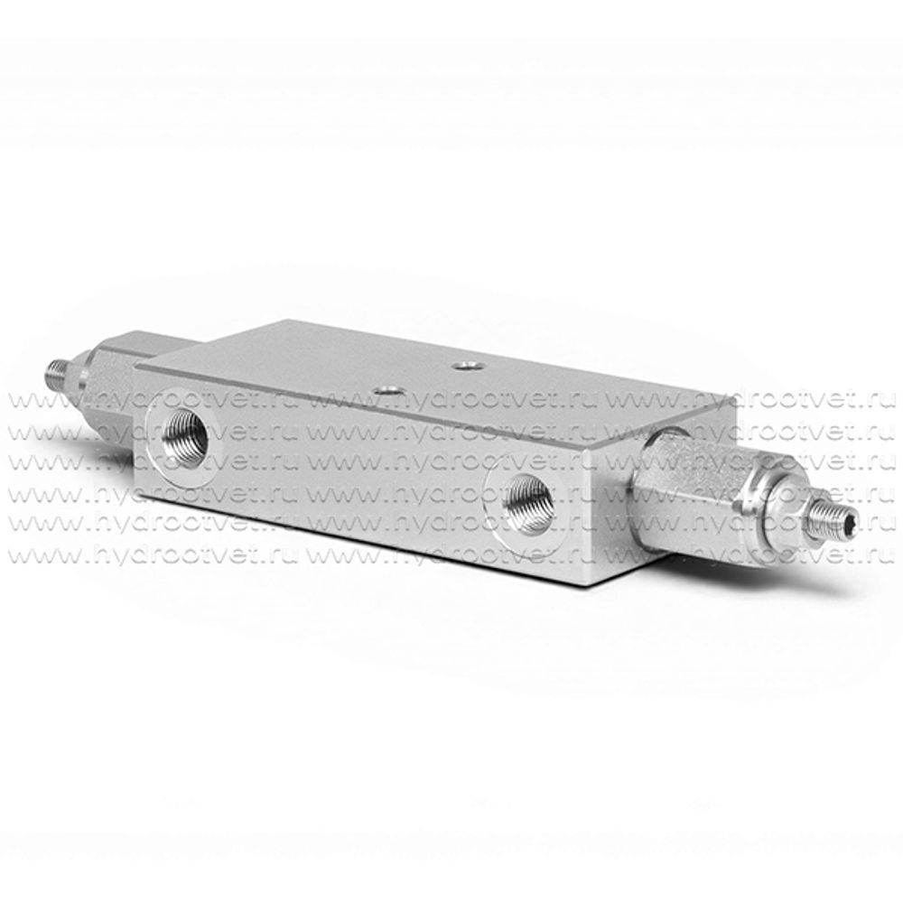 VBCD-G1/4-DE-A - Подпорно-тормозной сдвоенный клапан трубный G1/4