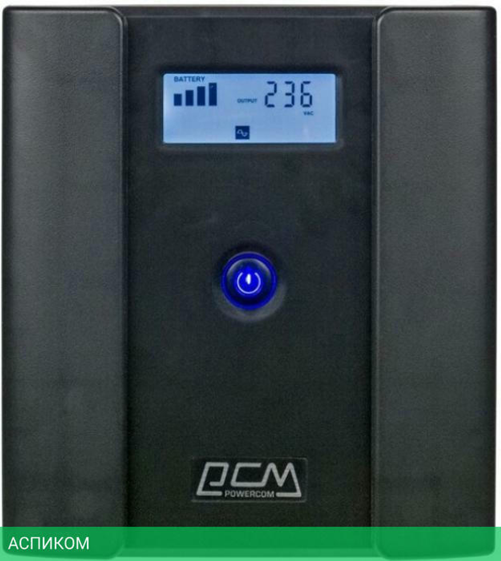 Источник бесперебойного питания Powercom RPT-1025AP LCD