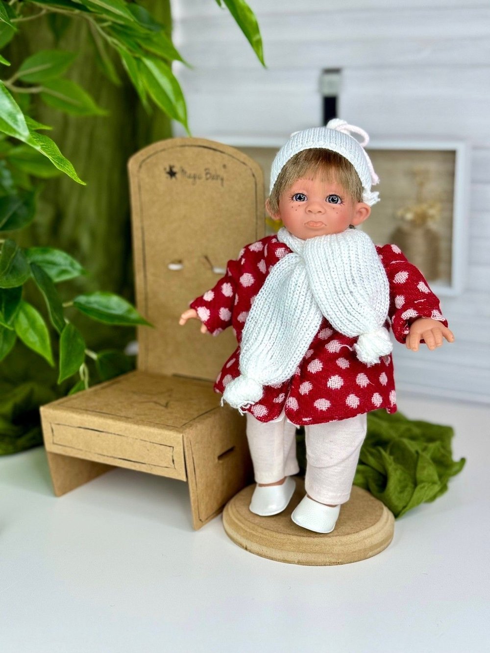 Кукла LAMAGIK мягконабивная  28см Gestito (10004)