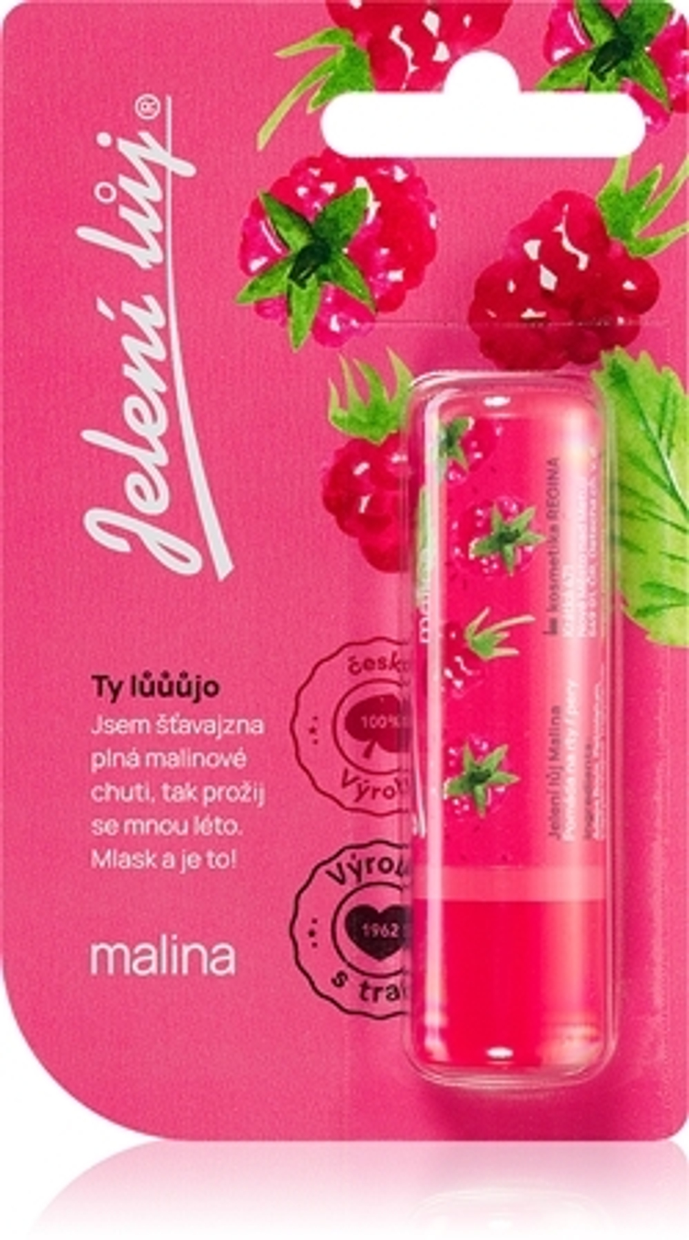 Regina Juicy Summer Raspberry - бальзам для губ / 4,5 g