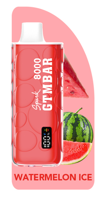 Одноразовый Pod GTM Bar Spark - Watermelon Ice (8000 затяжек)