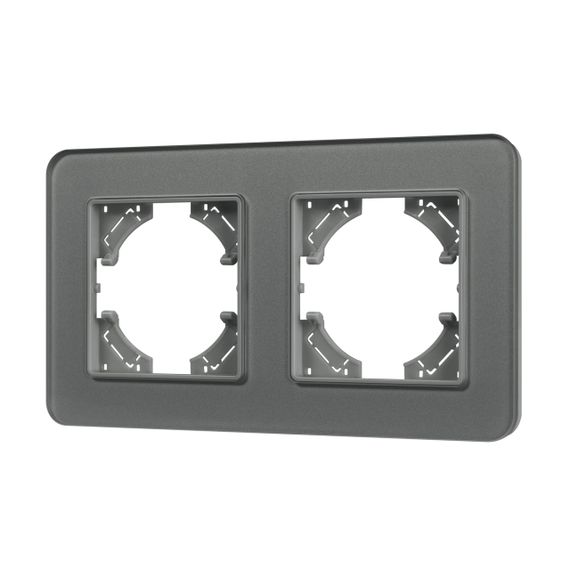 Рамка стеклянная FRM-OMALI-GS-2-GR Arlight 049694