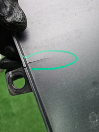 Юбка переднего бампера Lixiang L9 (2022-н.в.)