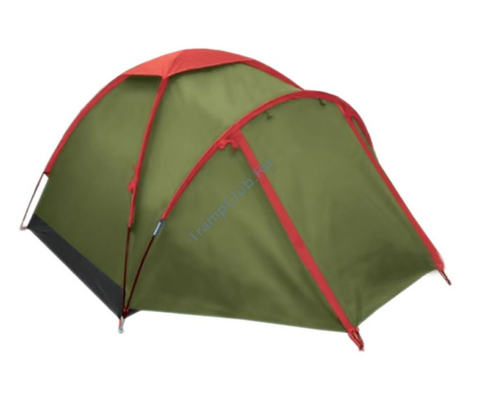 Палатка трёхместная FLY 3 TRAMP Lite зеленый