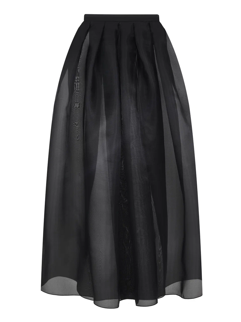 Юбка в пол пышная из натуральной органзы