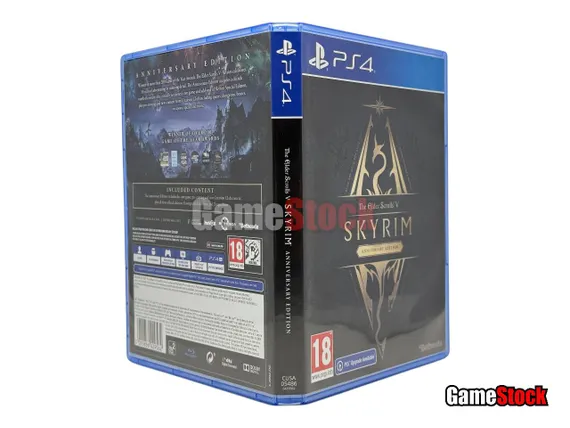 PS4 The Elder Scrolls V: Skyrim Anniversary Edition (Б/У, Полностью на русском языке, CUSA-05486)