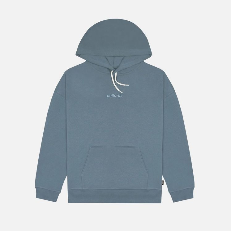 Худи UNIFORM Relaxed, серо-голубой