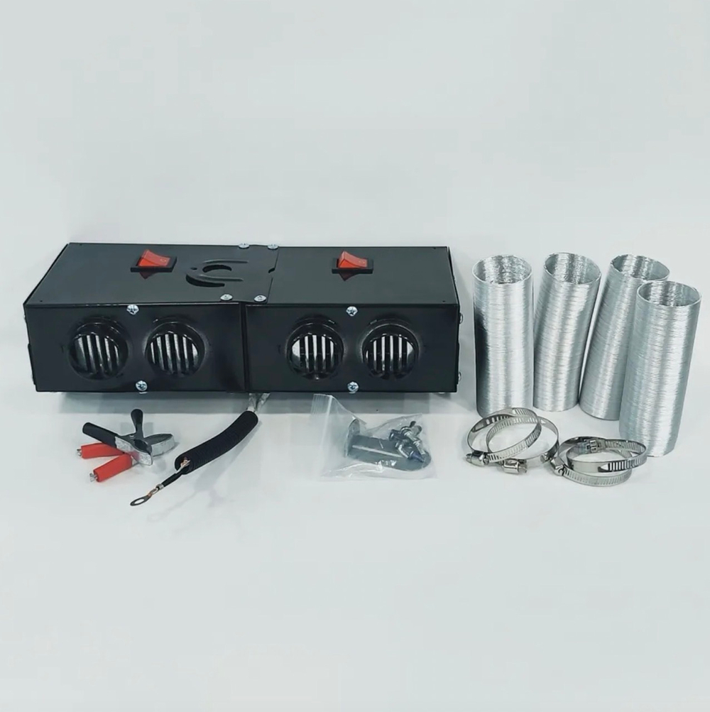 M1 - 12V / Дополнительная печка (4 выхода), электрическая, 4 сопла (1 шт)