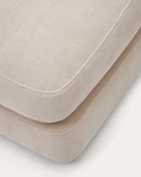 Пуф Gala 90x90 см, бежевый