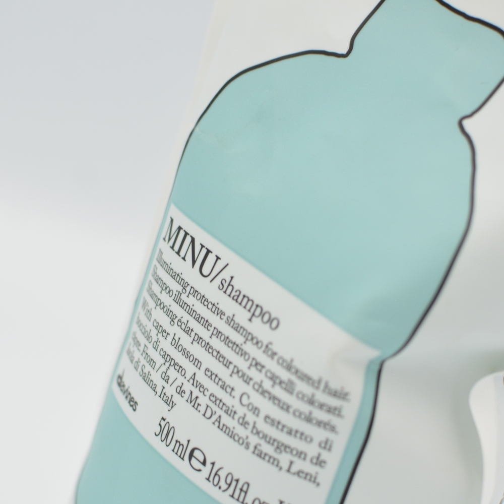 DAVINES Рефил шампуня для сохранения косметического цвета волос Minu