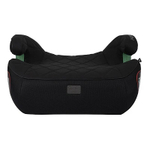 Автокресло бустер Indigo QuickFix Isofix группа 3 (22-36кг) черный-черная сетка